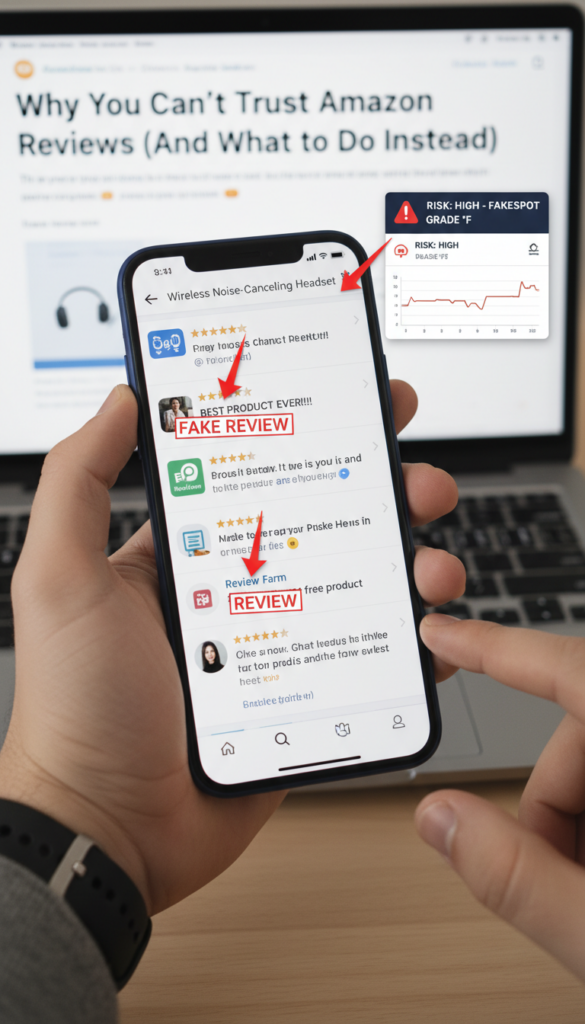Why You Can’t Trust Amazon Reviews (And What to Do Instead)